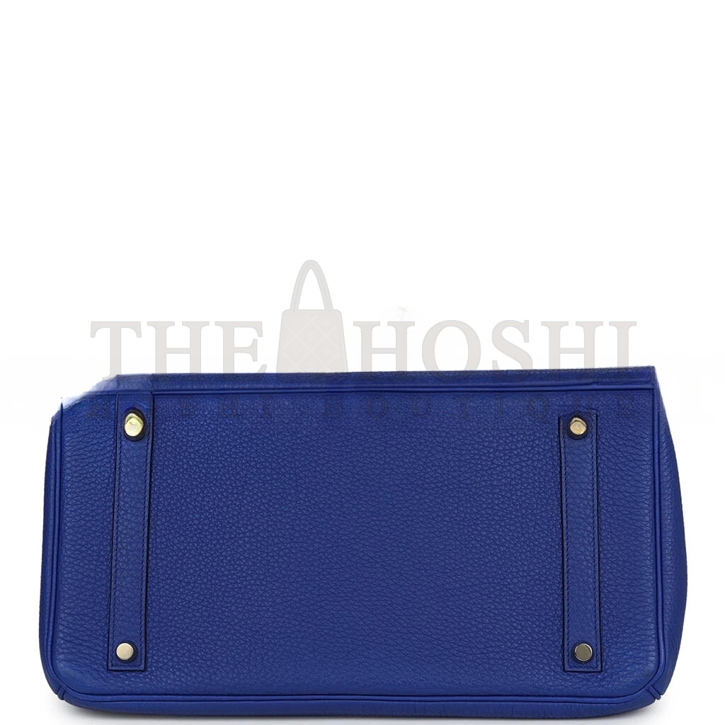 H**me5 BIRKIN 35 BLEU ELECTRIC TOGO GOLD HARDWARE (35*28*6cm) Master Quality